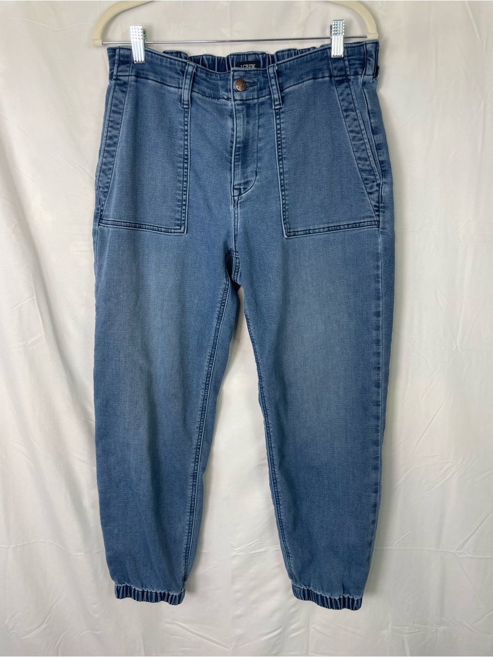 J. Crew Light Blue Denim Joggers